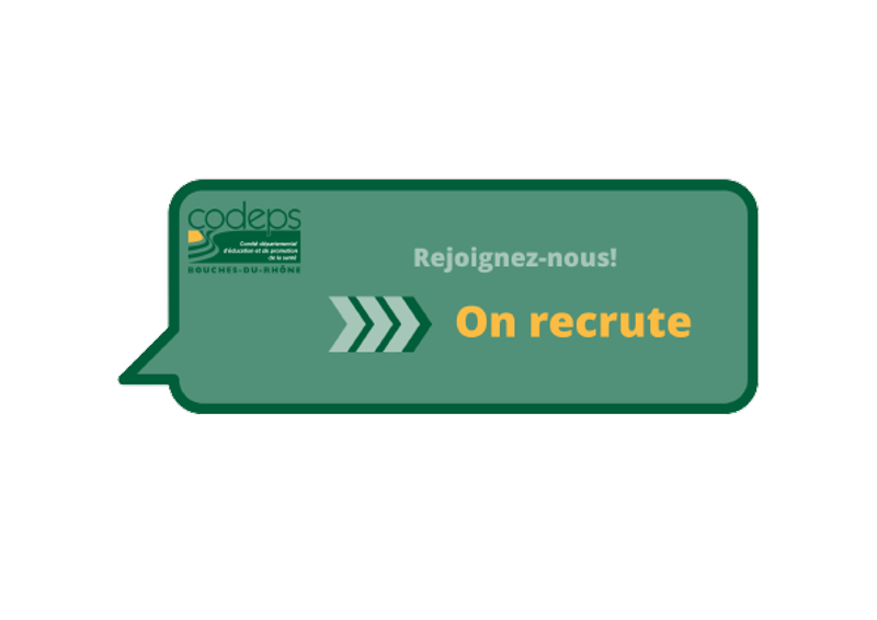 Offre d'emploi : chargé.e de projets en éducation pour la santé/ promotion de la santé/ santé publique au CoDEPS13