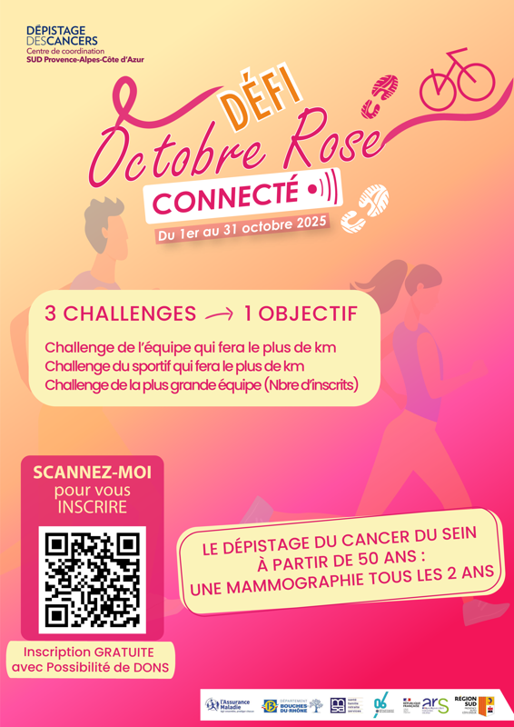 Défi connecté octobre rose 2025