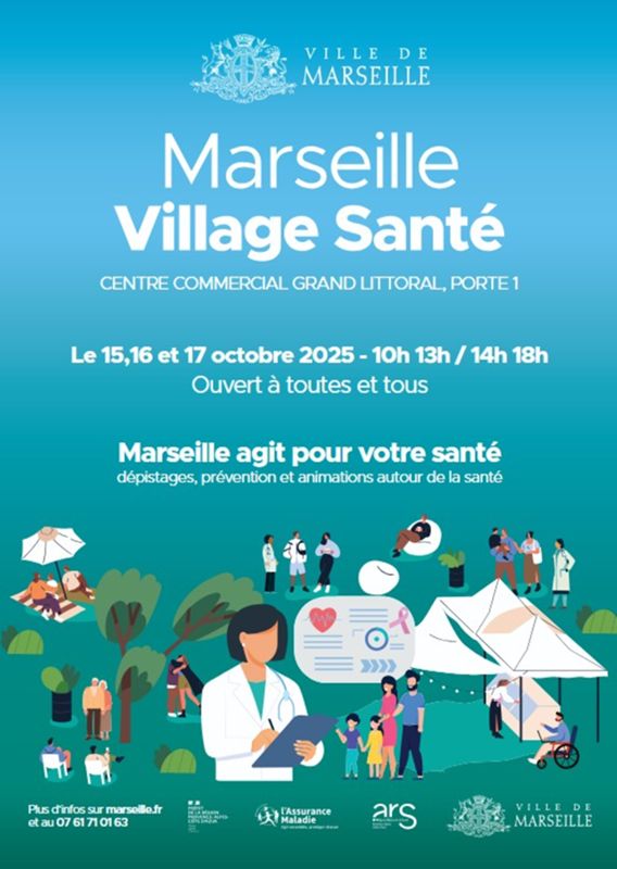 Village Santé : Marseille agit pour votre santé