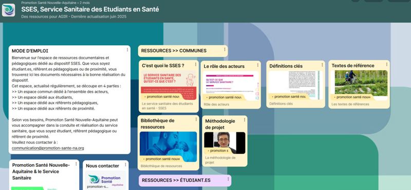  Un espace ressources proposé par Promotion Santé Nouvelle-Aquitaine 