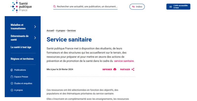  Repères et ressources de Santé Publique France 