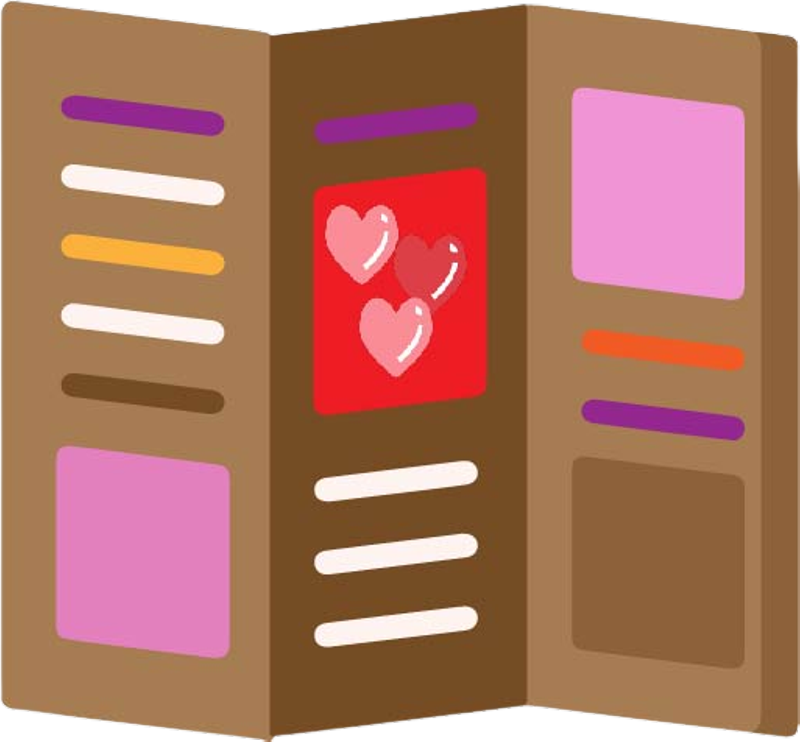 Affiches et brochures autour de la santé sexuelle