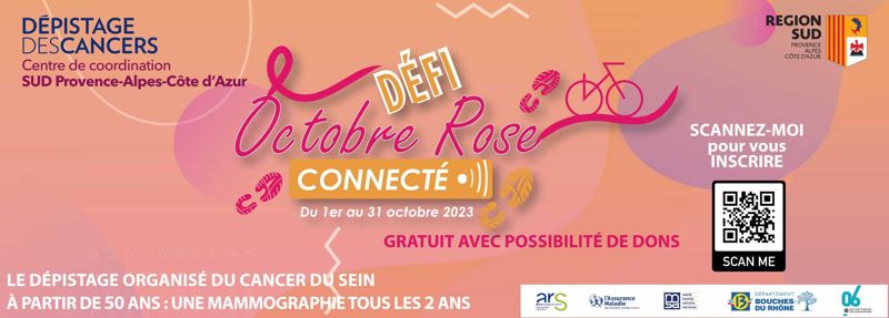 Défi connecté octobre rose 2023