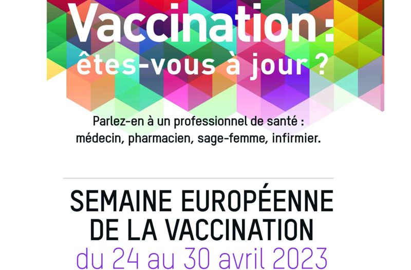 Semaine européenne de la vaccination 
