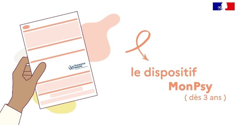 Déploiement du dispositif "MonPsy"