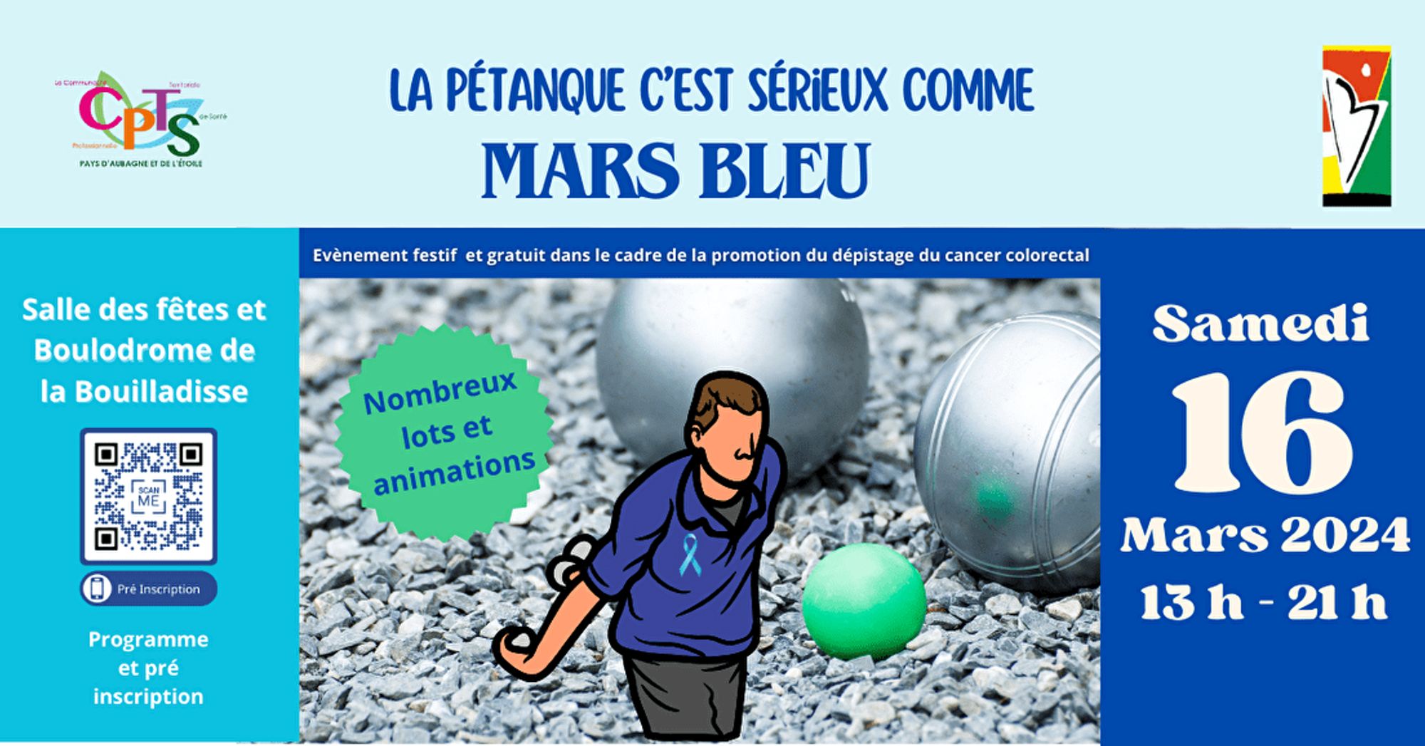 Evénement intercommunal Mars Bleu 2024
