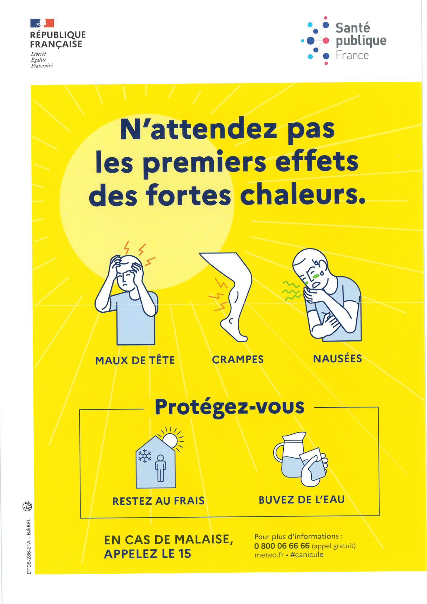 Canicule : Informer pour mieux prévenir 