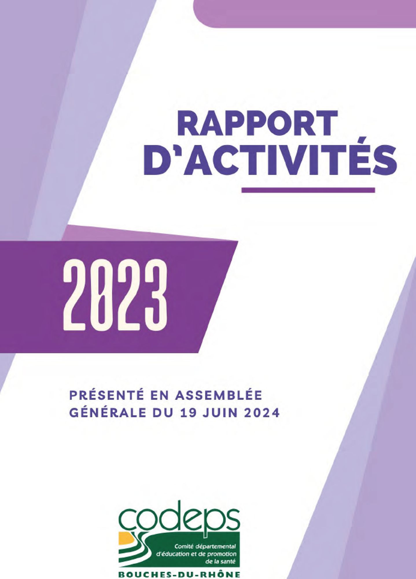 Notre rapport d'activité 2023 est en ligne