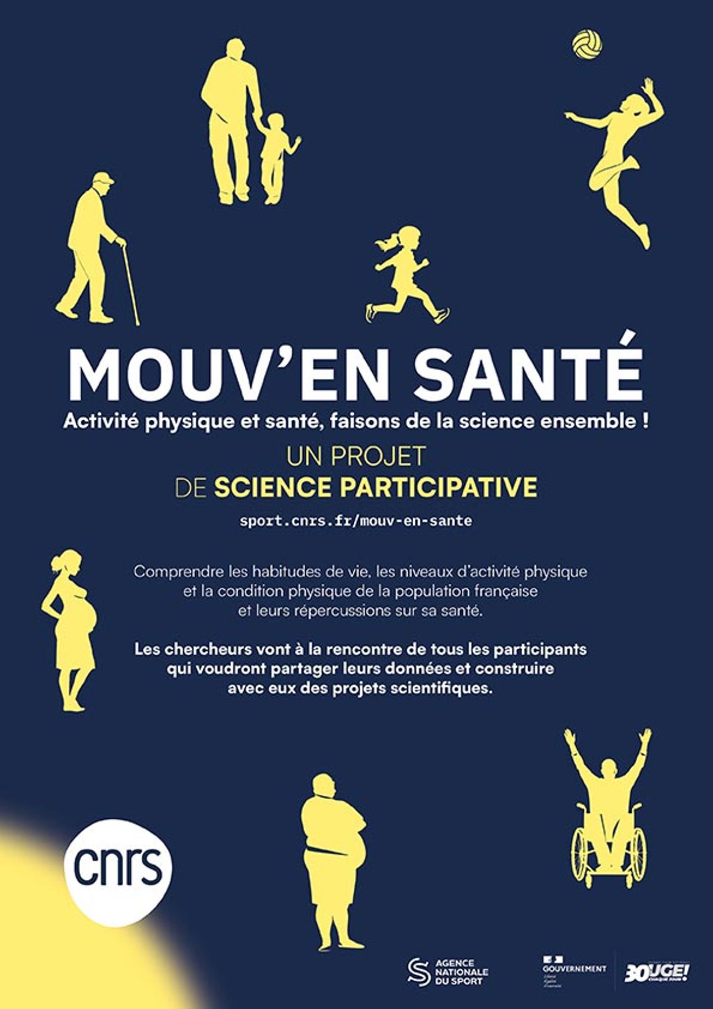 Mouv'en'santé : un projet de science participative
