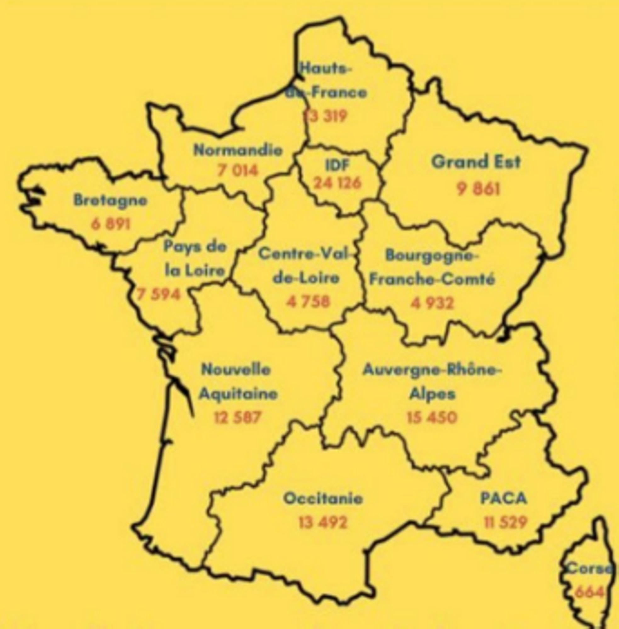 Mois sans tabac dans les régions de France