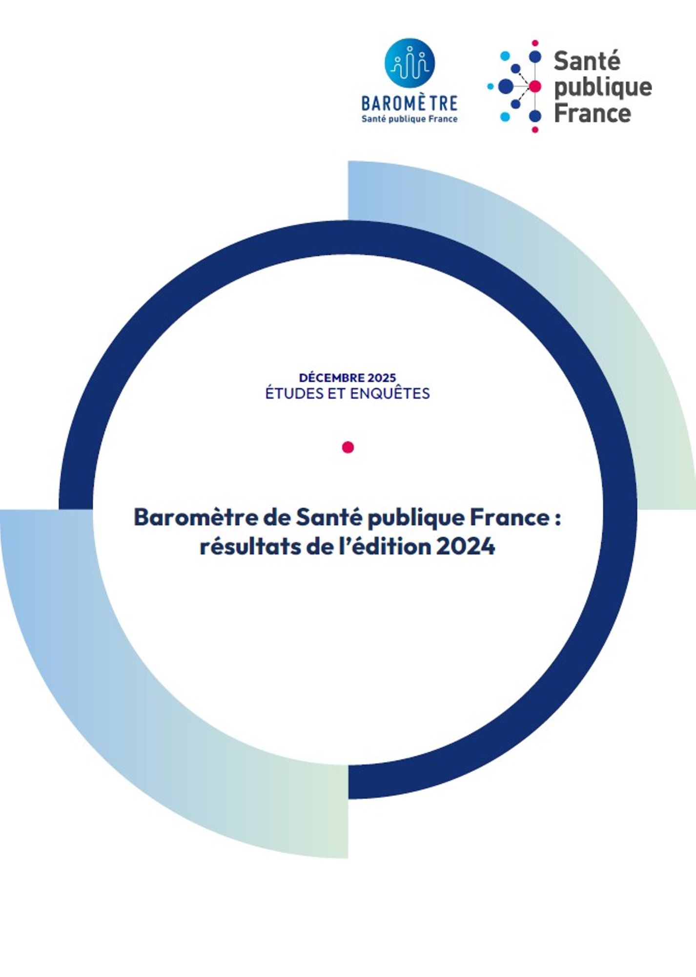 Édition 2024 du Baromètre de Santé Publique France