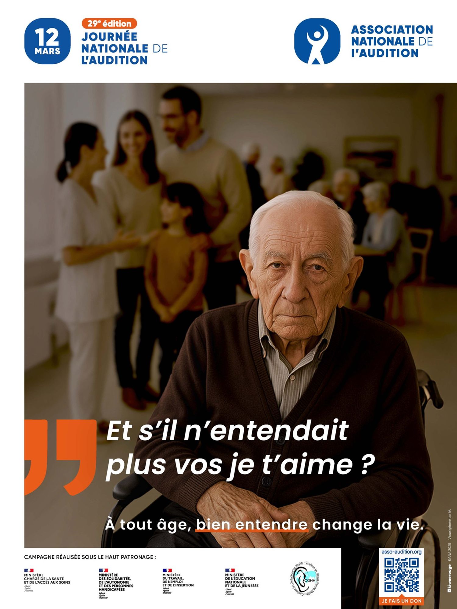 Journée nationale de l'audition 2026 : "Audition & grand âge"