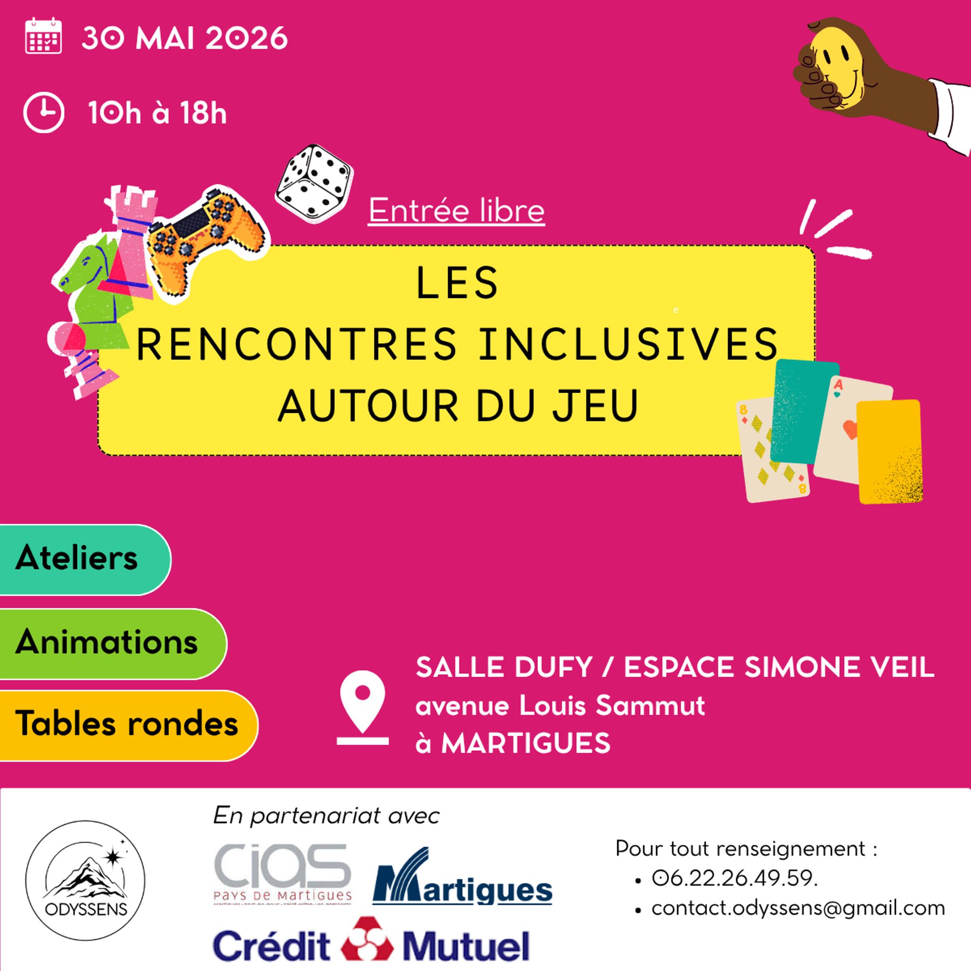 Les rencontres inclusives autour du jeu