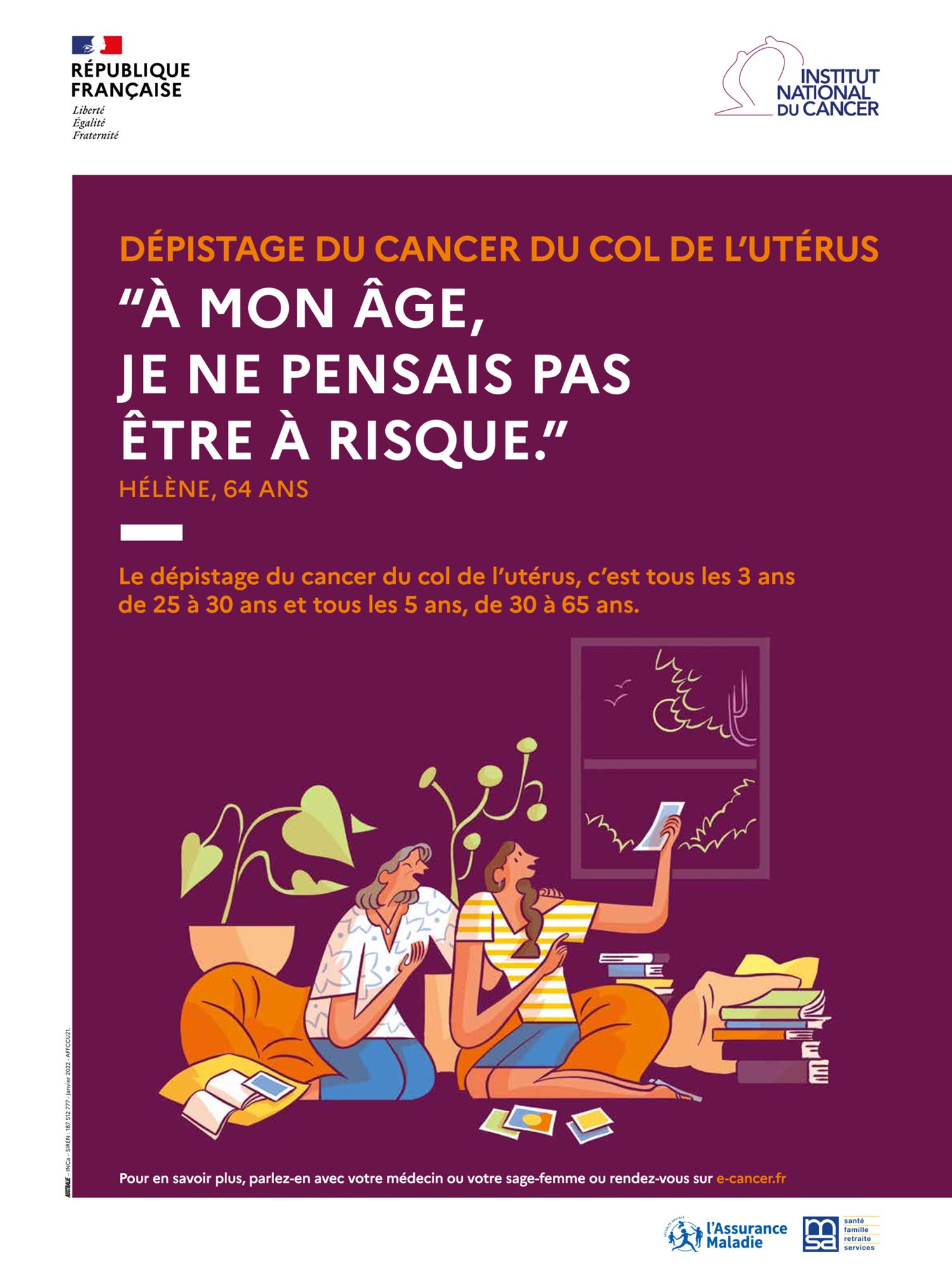 Juin vert : mois de mobilisation contre les cancers du col de l'utérus 