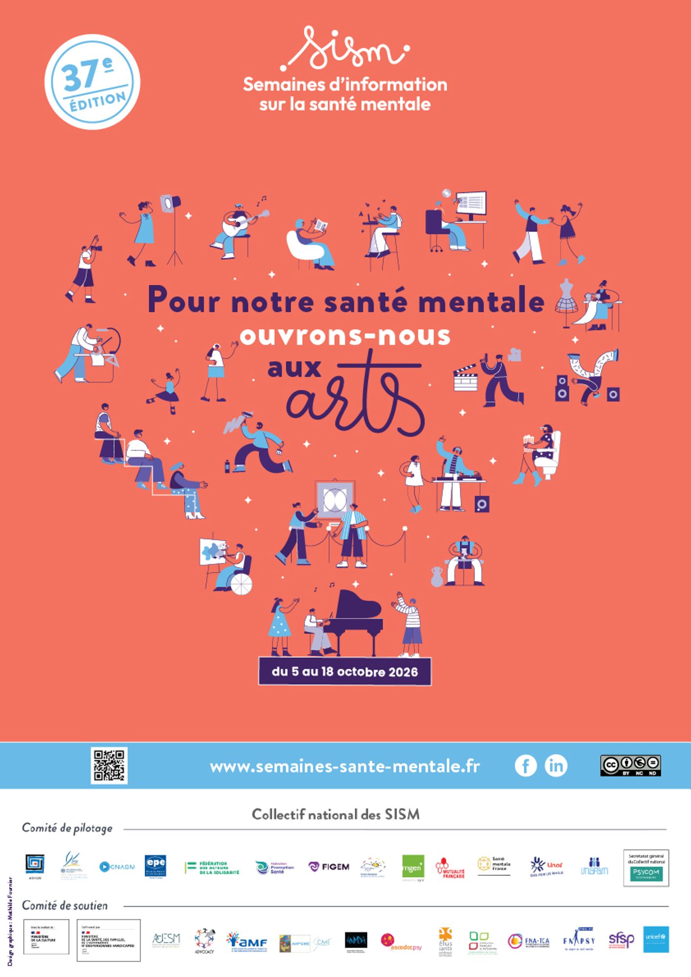 SISM 2026 : "Pour notre santé mentale, ouvrons-nous aux arts"
