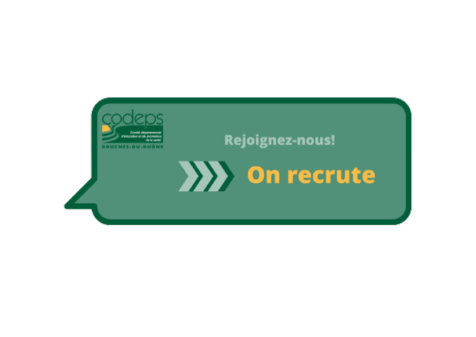 Offre d'emploi : chargé.e de projets en éducation pour la santé/ promotion de la santé/ santé publique au CoDEPS13