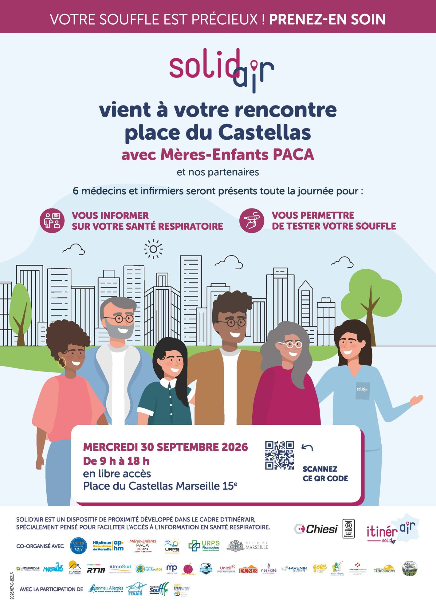 Solid'AIR Marseille : de la prévention au parcours de soins, une démarche d'aller-vers au service des populations les plus vulnérables 
