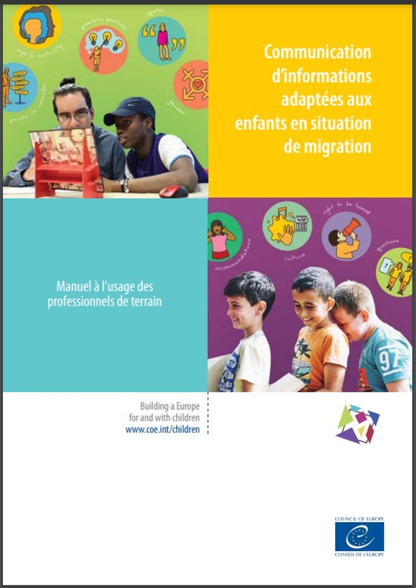  Communication d’informations adaptées aux enfants en situation de migration
