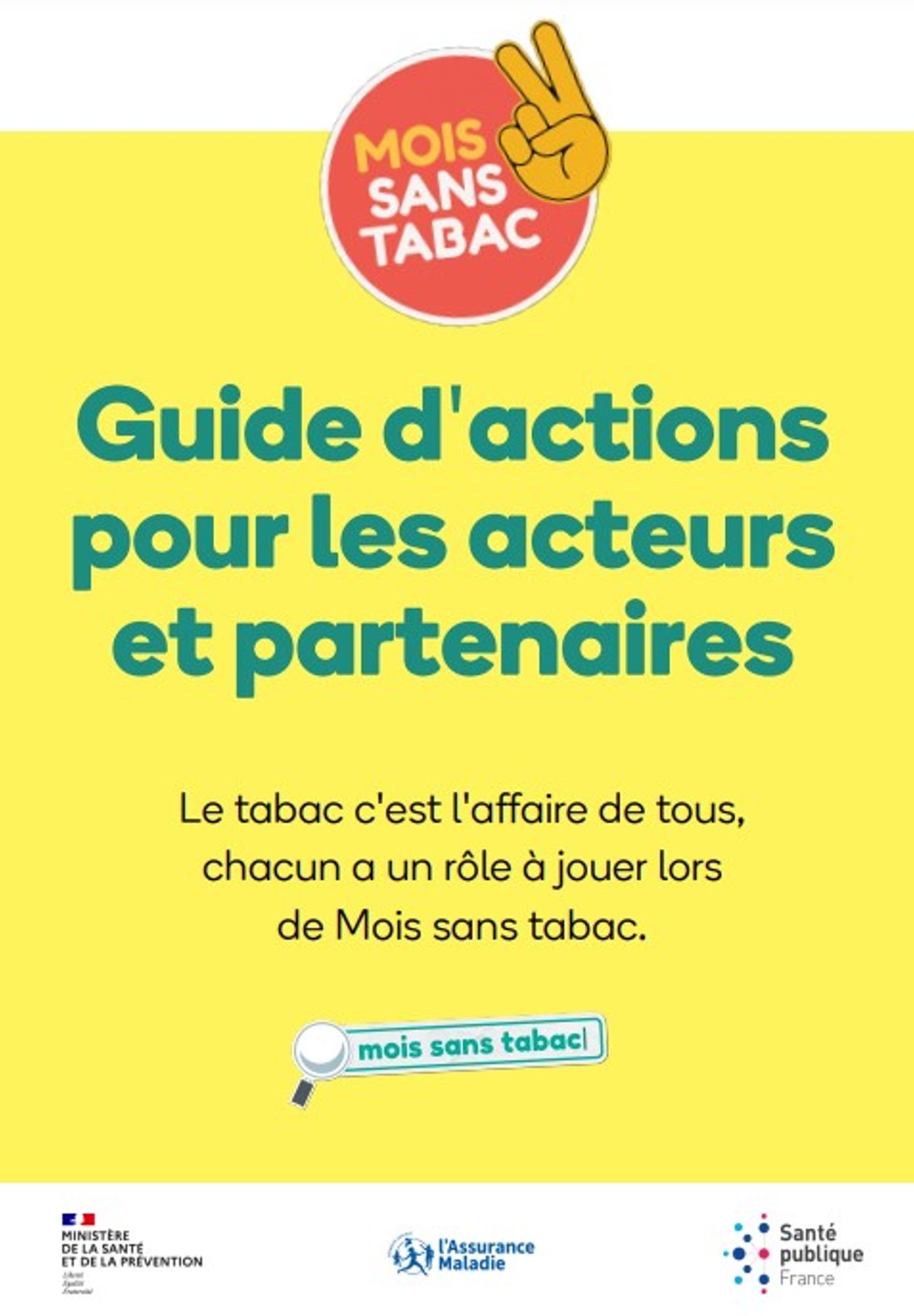Mois sans tabac : Guide d'actions 2023