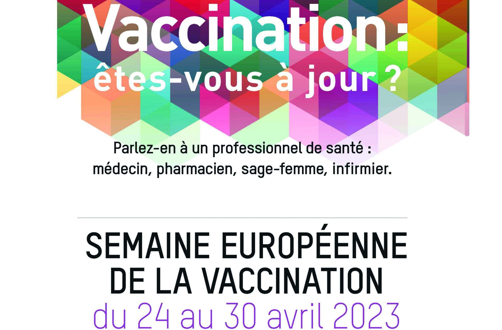 Semaine européenne de la vaccination 