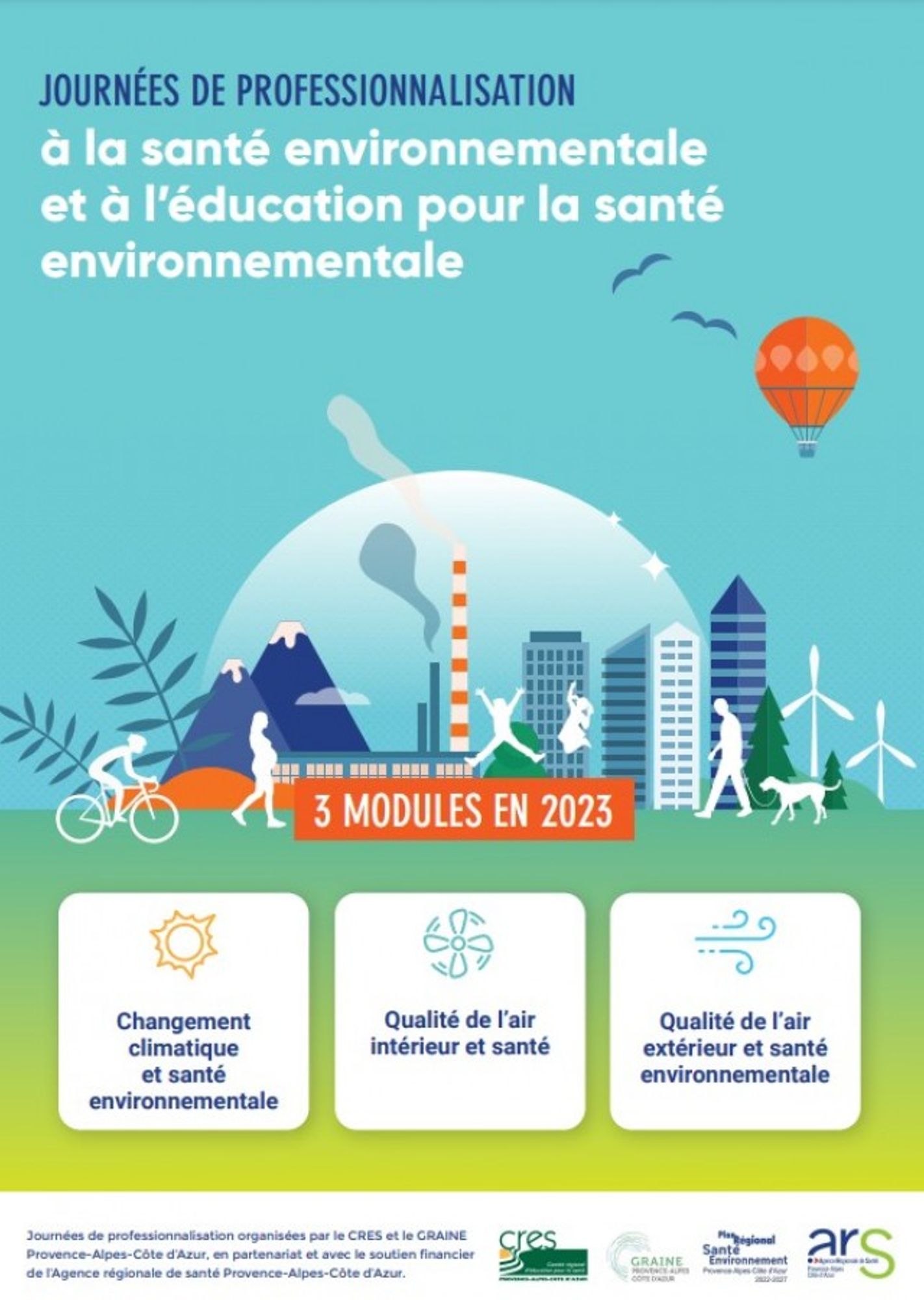 Changement climatique et santé environnementale : une journée de professionnalisation 