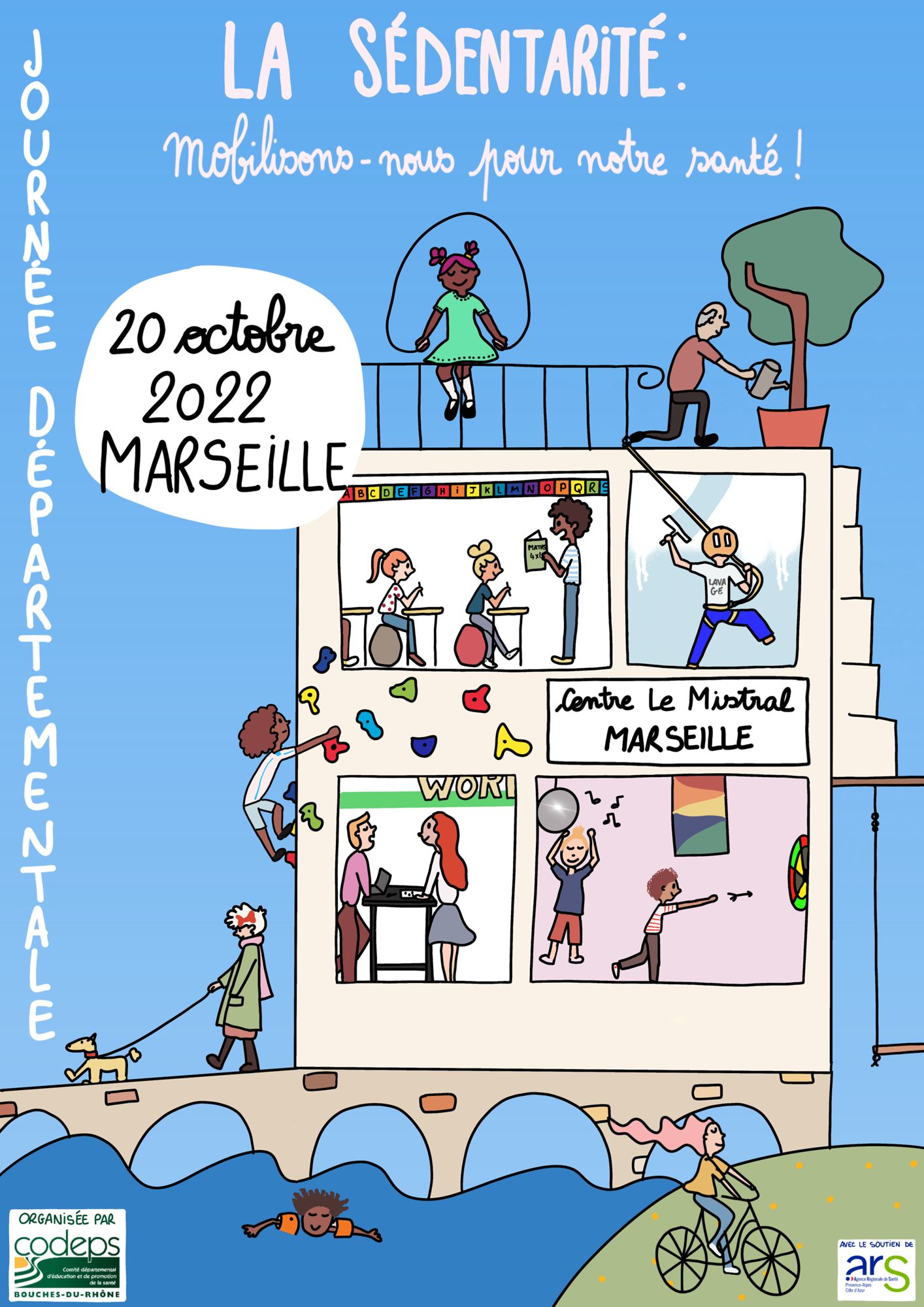 Participez à notre journée de réflexion et d'échanges sur la sédentarité 