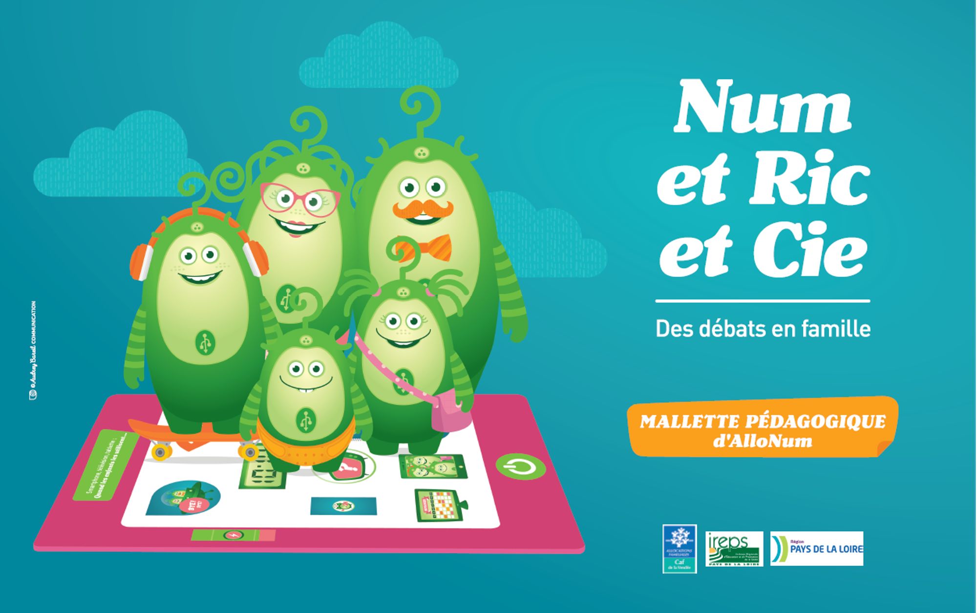 Nouveau au Pôle ressources : Num et Ric et Cie