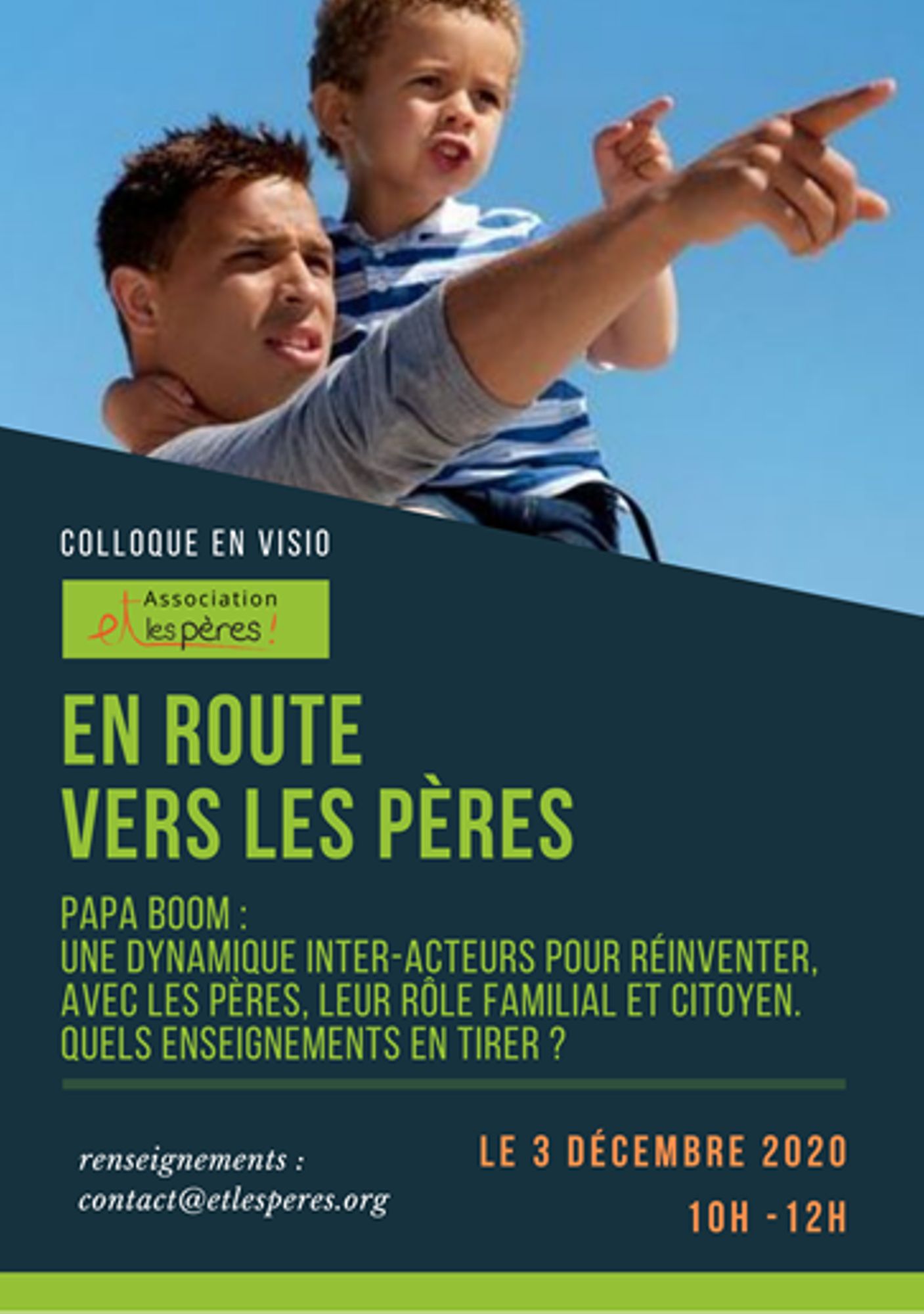 Colloque :  "En route vers les pères !"