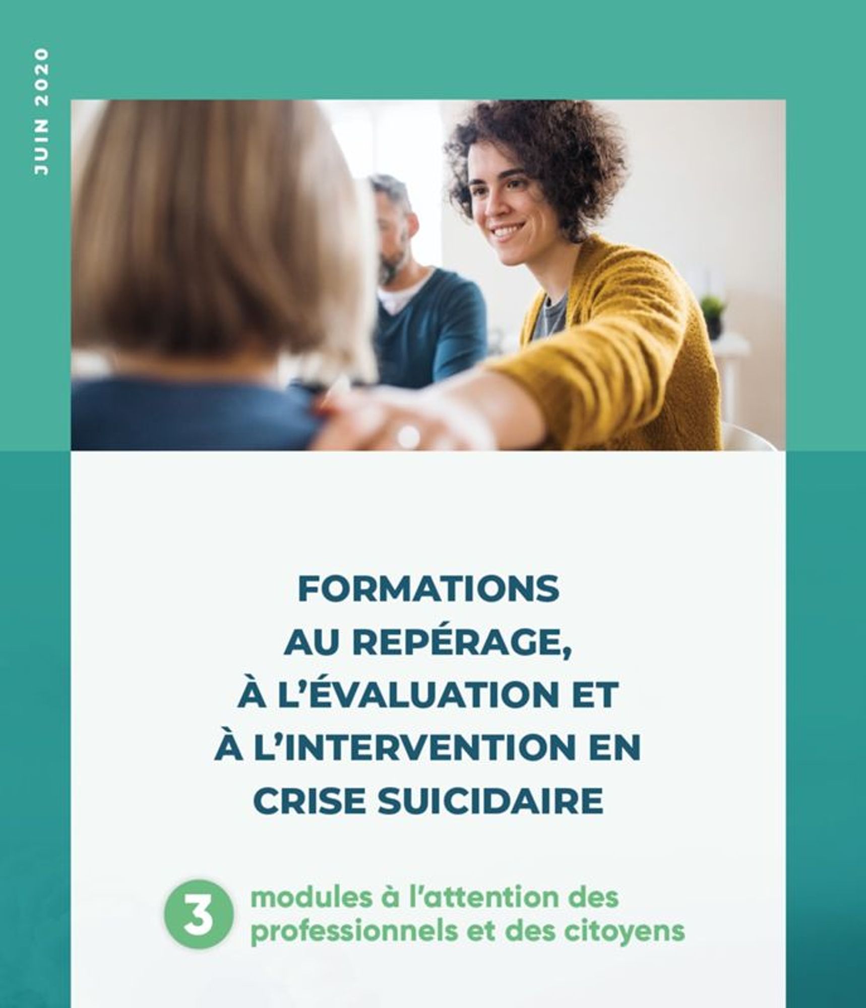 Nouveau : Une offre régionale de formations sur la prévention de la crise suicidaire